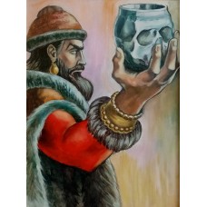 Чашата на хан Крум- Диамантен гоблен LD 304010