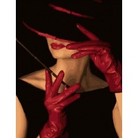Комплект за рисуване по номера - Жена в черна шапка ZG 33275