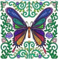 Пеперудки - Диамантен гоблен  FL 303041