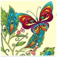 Пеперудки - Диамантен гоблен  FL 303035