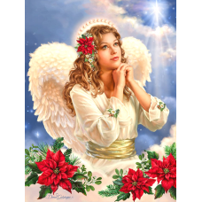 IK 304027 Ангел в молитва РАЗМЕР 30-40