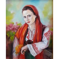 Българка - Рисуване по номера ZG 37955