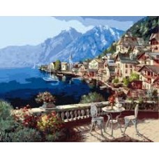 Австрийски бряг - Рисуване по номера GX 4790