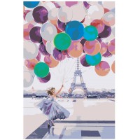 Флуорисцентните картини - Балони FLU 11