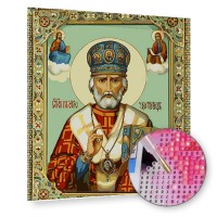 Свети Николай - Диамантен гоблен IK 1107