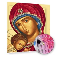 Дева Мария - Диамантен гоблен IK 1109