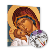 Мария с младенец - Картина по номера ZE 31016