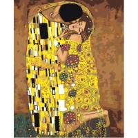 Целувка Густав Климт - Картина по номера ZG 0399
