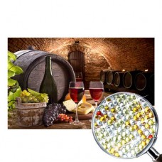 Елмазени гоблени - Натюрморт с вино EZ 333003