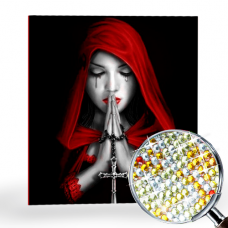 Елмазени гоблени - Спокойна молитва EZ 333051