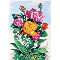 Цветя  - Картина по номера CX 3782