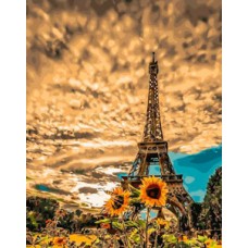 Слънчогледи в Париж - Картина по номера GX 32936