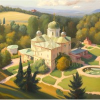 Селска катедрала - Картина по номера ZP 503
