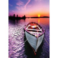 Лодка на езерото - Картина по номера EX 8331