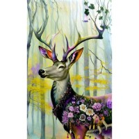 Пролетен елен - Картина по номера ZG 10814