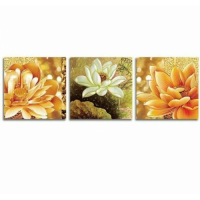 Прекрасни цветя - Триптих - Картина по номера PG 040