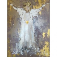 Златен ангел - Картина по номера ZG 0970
